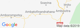 Ambatofinandrahana map